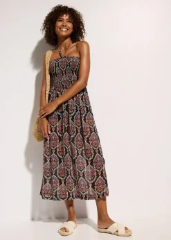 Robe de plage en crêpe