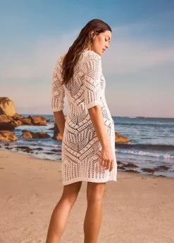 Robe de plage en maille
