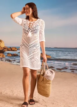 Robe de plage en maille