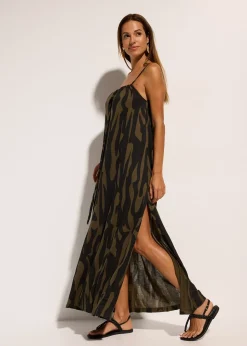 Robe de plage en viscose