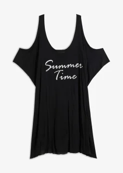 Robe de plage transparente en viscose