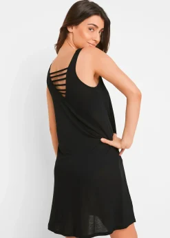 Robe de plage transparente en viscose