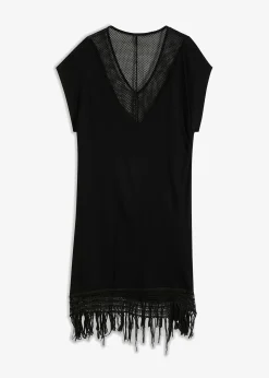 Robe de plage transparente en viscose