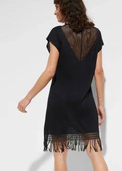 Robe de plage transparente en viscose