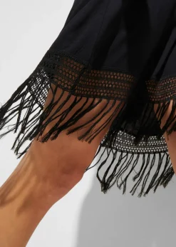 Robe de plage transparente en viscose