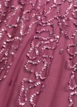 Robe de soirée à sequins