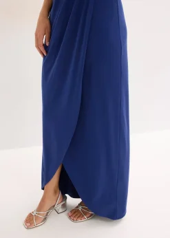 Robe de soirée avec dentelle et sequins brodés