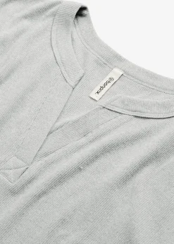 Robe d’intérieur en douce maille côtelée