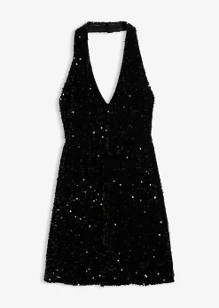 Robe dos nu à sequins