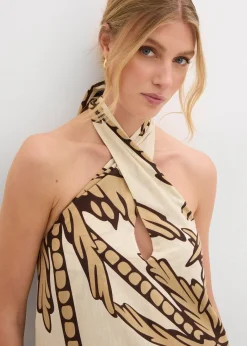 Robe dos nu, coupe évasée