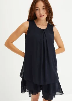 Robe en chiffon en polyester recyclé