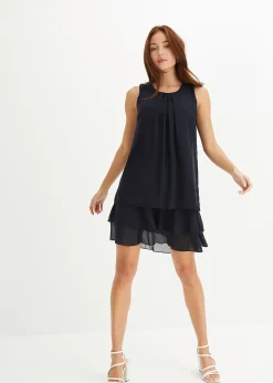 Robe en chiffon en polyester recyclé