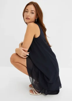 Robe en chiffon en polyester recyclé