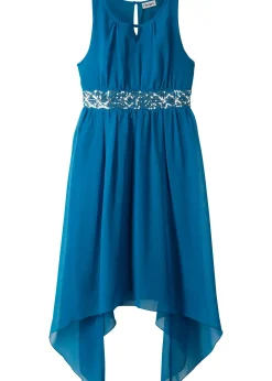 Robe en crêpe à sequins