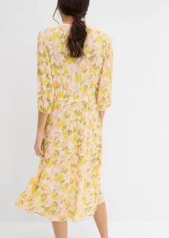 Robe en crépon de viscose