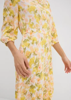 Robe en crépon de viscose