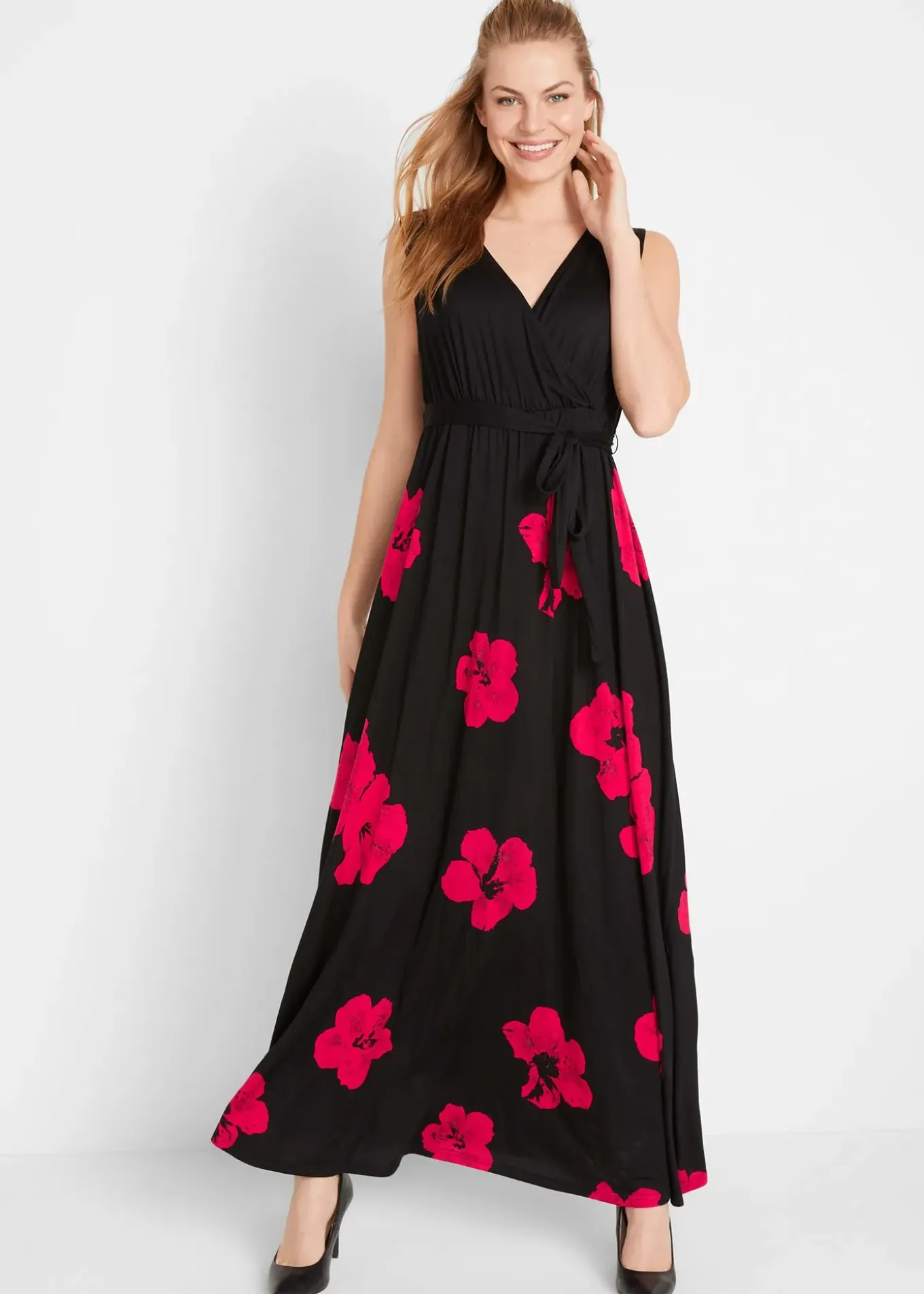 Robe 2en1 de grossesse et d’allaitement en jersey viscose