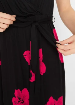 Robe 2en1 de grossesse et d’allaitement en jersey viscose