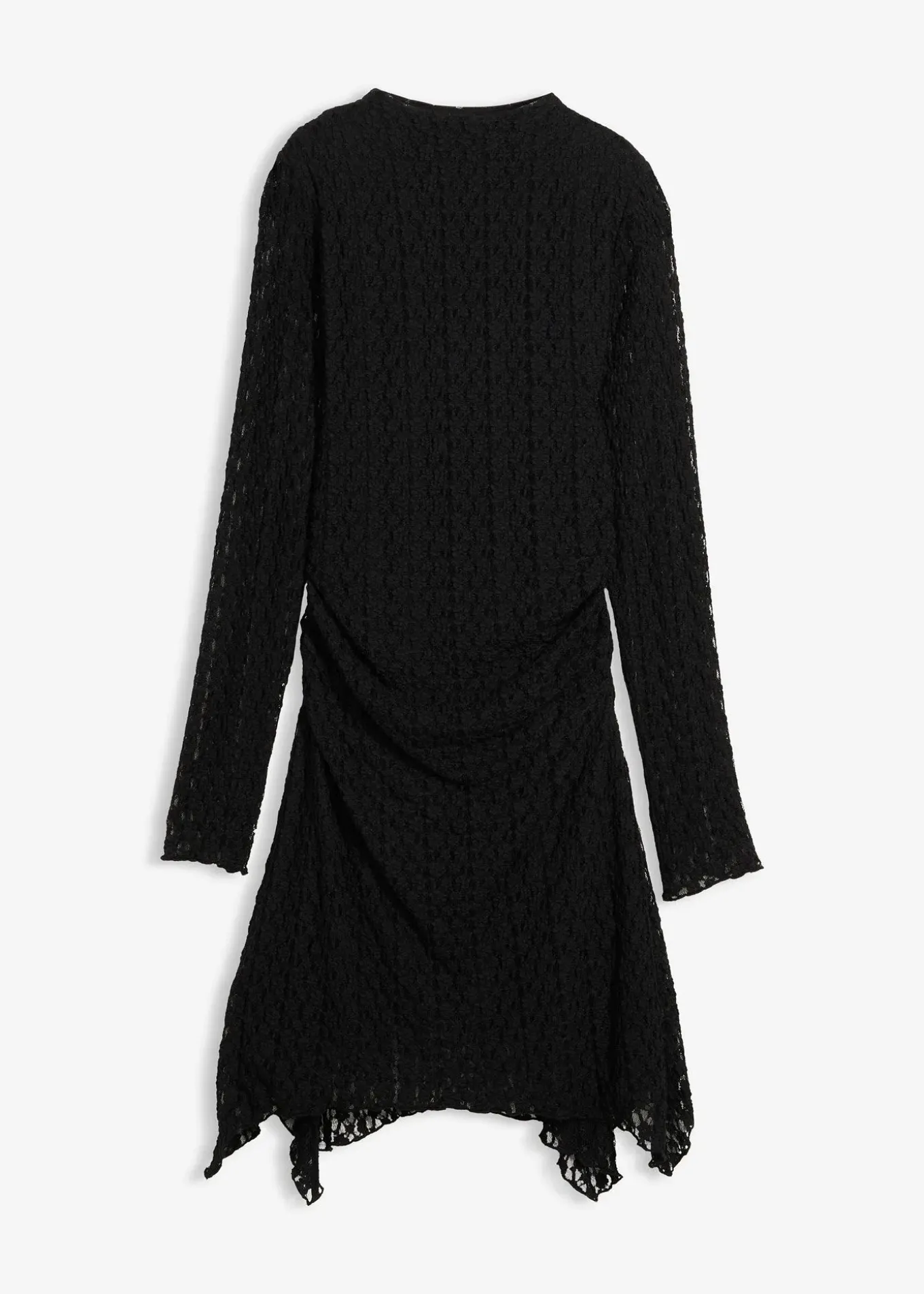 Robe en dentelle à pans