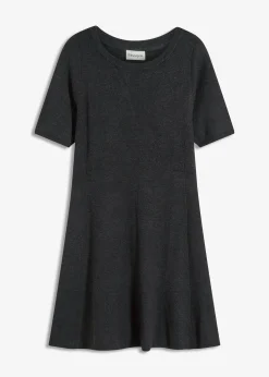 Robe en douce maille de viscose mélangée