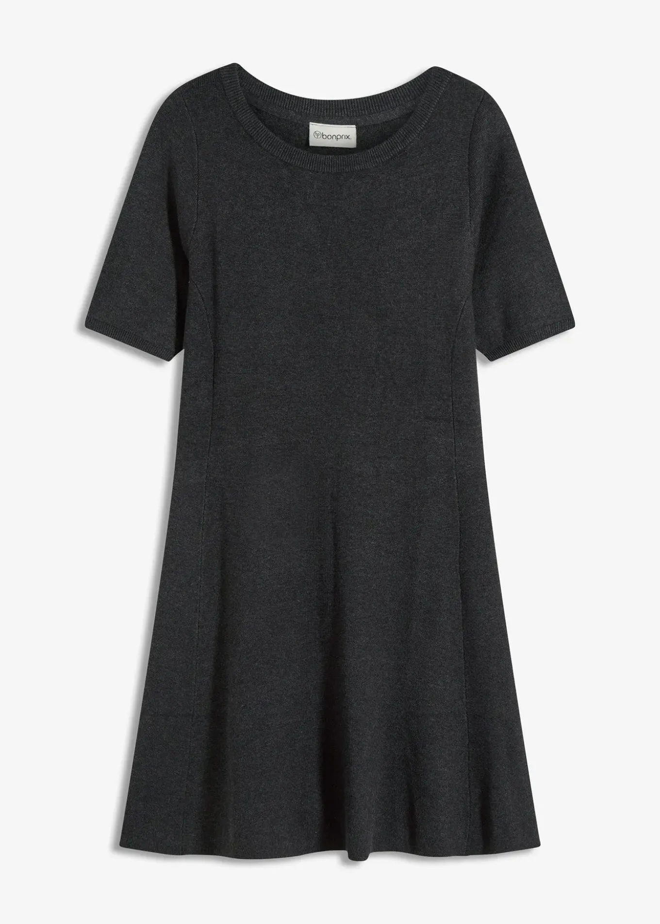 Robe en douce maille de viscose mélangée