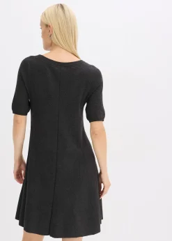 Robe en douce maille de viscose mélangée
