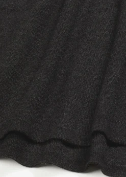 Robe en douce maille de viscose mélangée