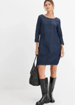 Robe en jean extensible