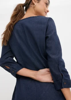 Robe en jean extensible