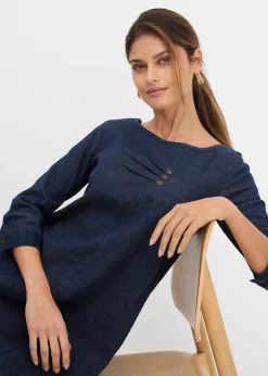 Robe en jean extensible