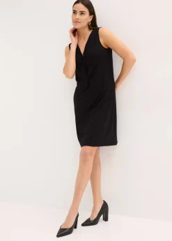 Robe en jersey à col lavallière