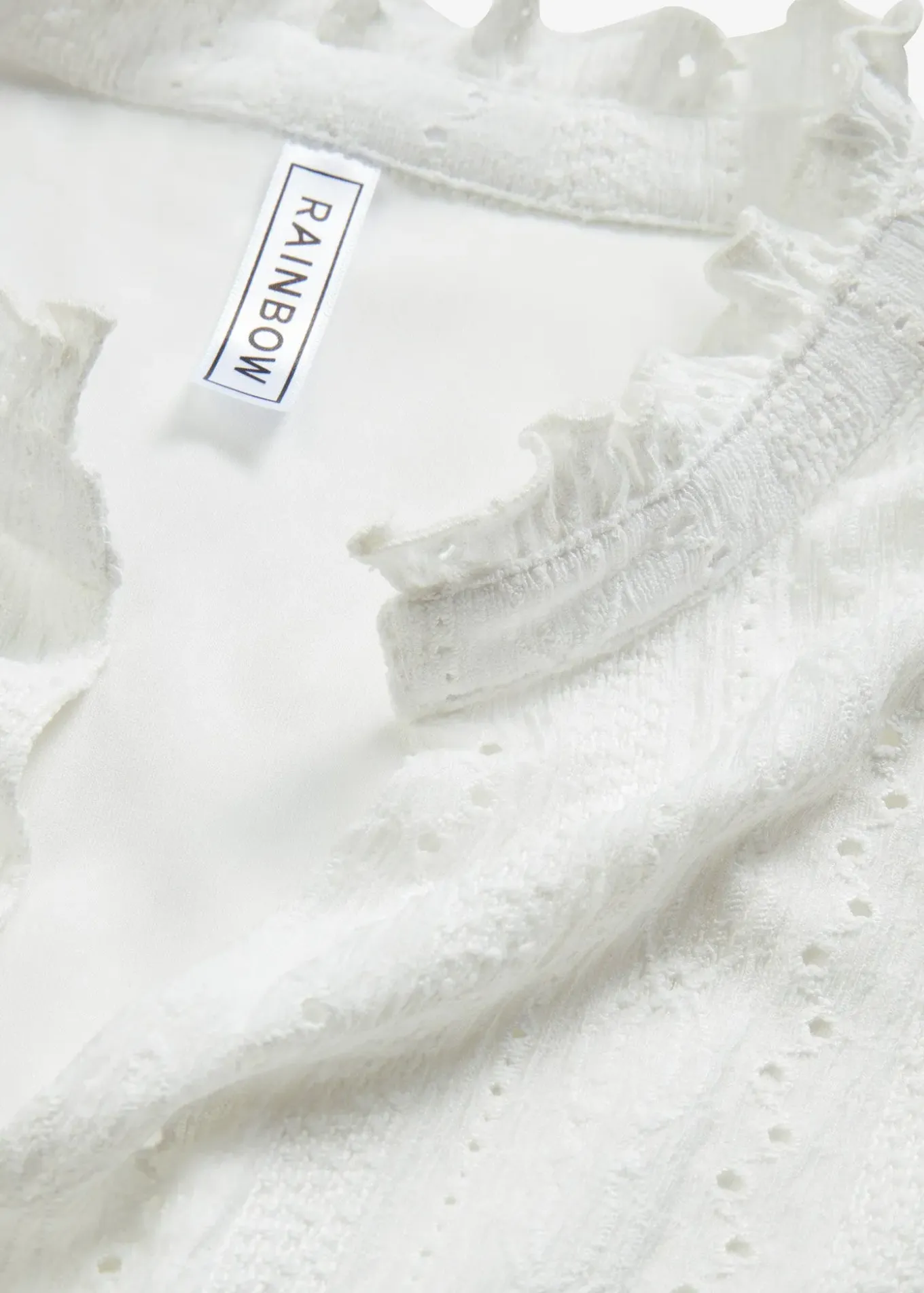 Robe en jersey à dentelle