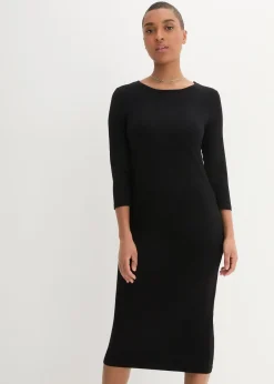 Robe en jersey à manches 3/4