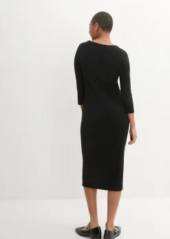Robe en jersey à manches 3/4