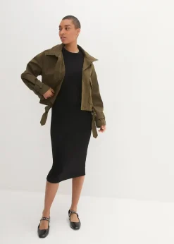 Robe en jersey à manches 3/4