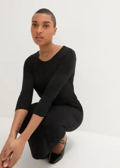 Robe en jersey à manches 3/4