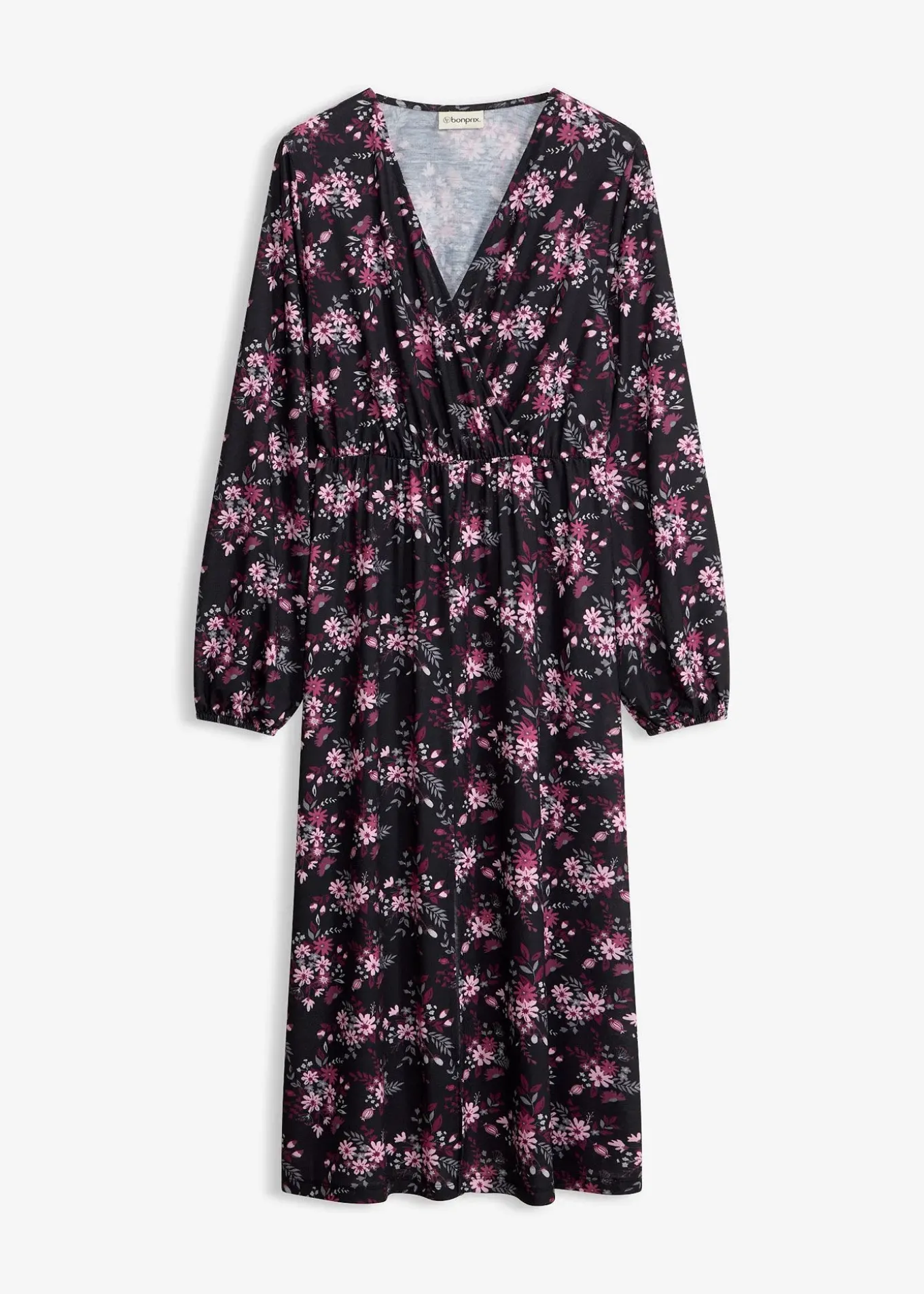 Robe en jersey à manches ballon