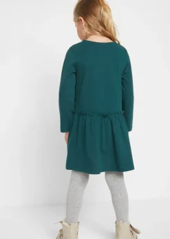 Robe en jersey + robe de poupée 100% coton (ens. 2 pces)