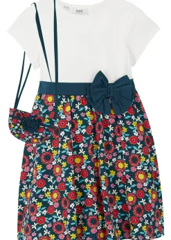 Robe en jersey + sac (ens. 2 pces) 100% coton