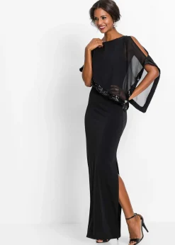 Robe en jersey à sequins