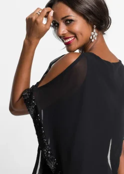 Robe en jersey à sequins