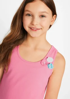 Robe en jersey à volants