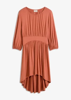 Robe en jersey avec fronces