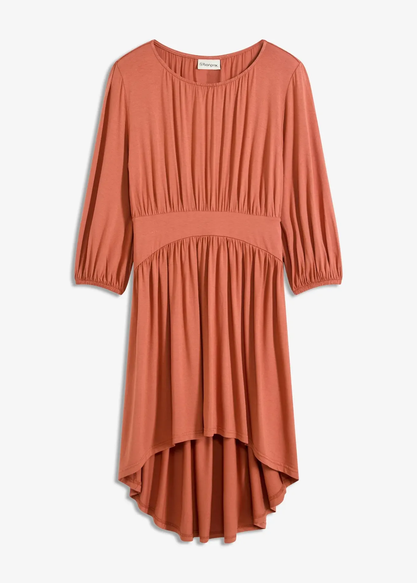 Robe en jersey avec fronces