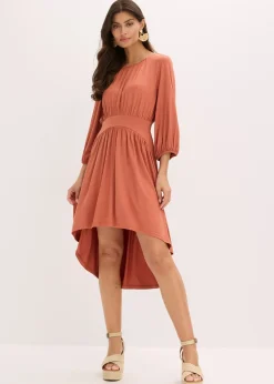 Robe en jersey avec fronces