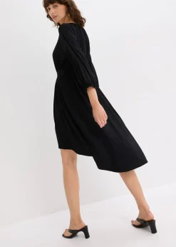 Robe en jersey avec fronces