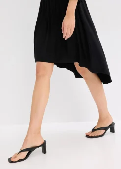 Robe en jersey avec fronces