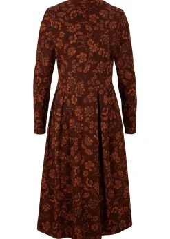 Robe en jersey avec imprimé, manches longues