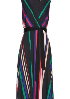 Robe en jersey avec lien à nouer