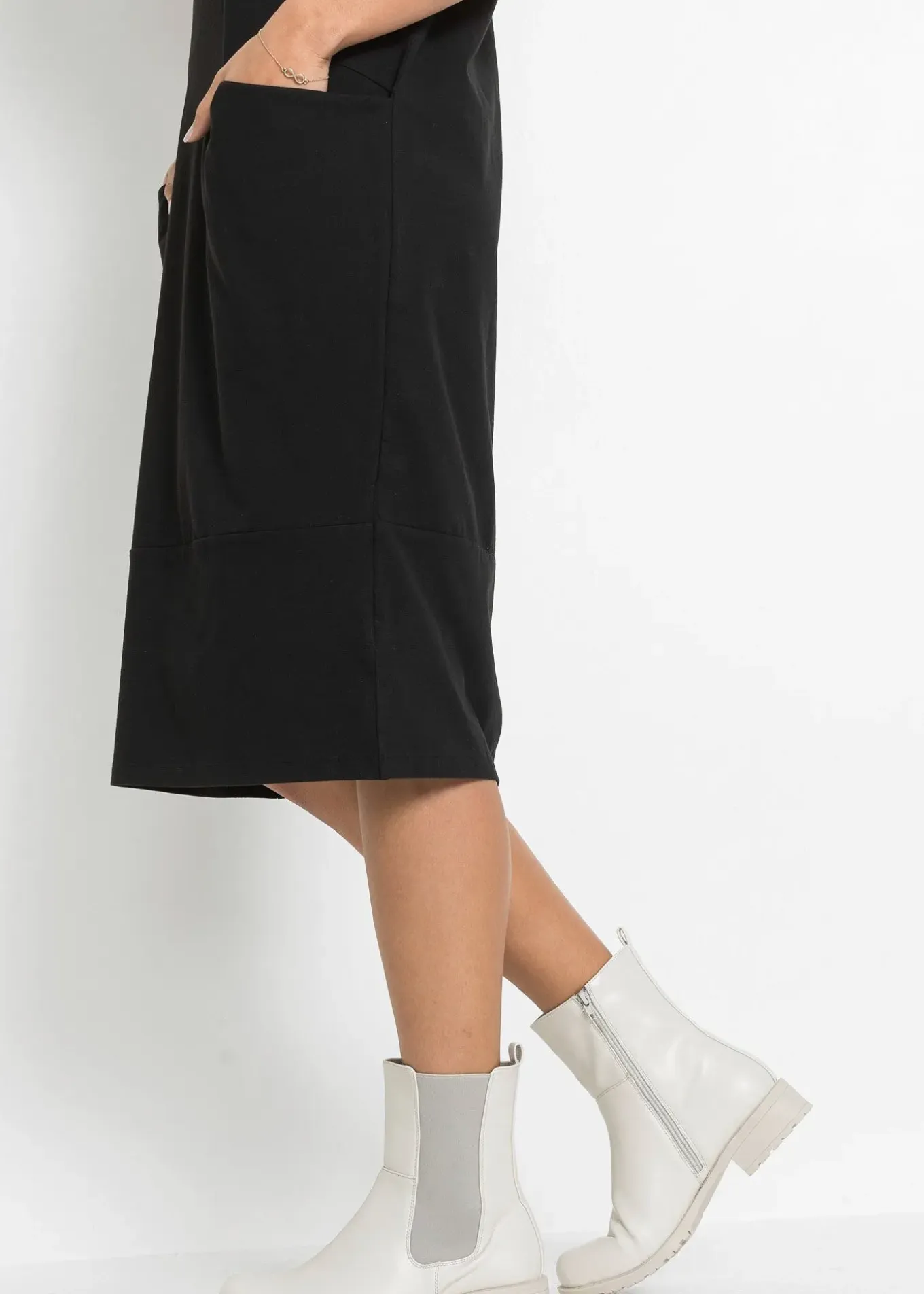 Robe en jersey avec poches